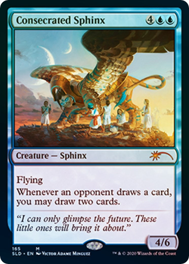 Image for Consecrated Sphinx (165) (165) [Secret Lair Drop Series] - Magic: The Gathering