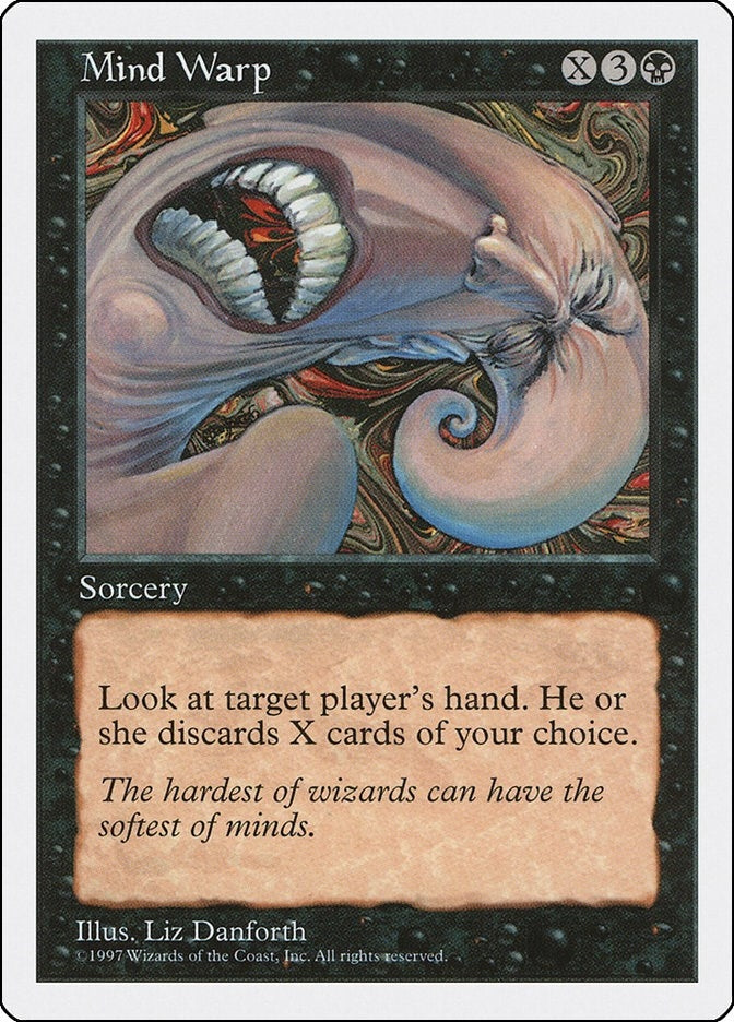 Image for Mind Warp [Fifth Edition] - Magic: The Gathering