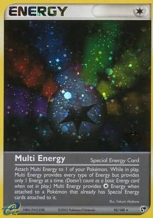 Multi Energy (Special) 93/100 (League Promo) (093/100) [League & Championship Cards]