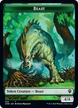 Image for Beast (019) // Elephant Double-Sided Token (19 // 20) [Commander Legends] - Magic: The Gathering