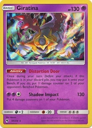 Image for Giratina - 97/214 (Cosmos Holo) (097/214) [Blister Exclusives] - Pokemon