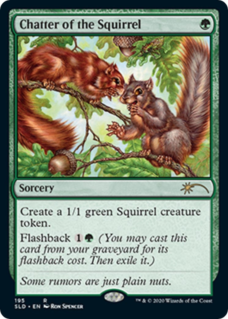 Image for Chatter of the Squirrel (195) [Secret Lair Drop Series] - Magic: The Gathering