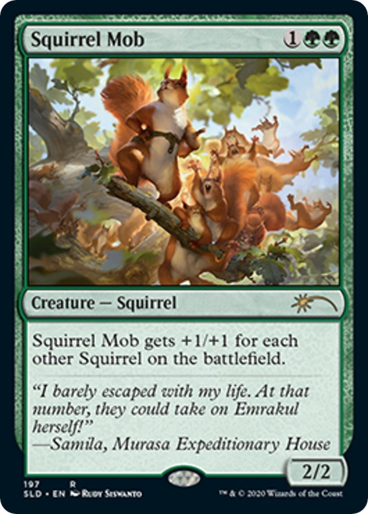 Image for Squirrel Mob (197) [Secret Lair Drop Series] - Magic: The Gathering
