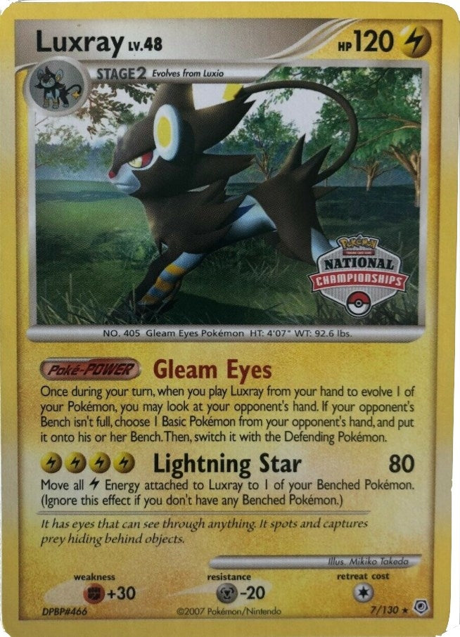 Image for Luxray - 7/130 (National Championships) (007/130) [League & Championship Cards] - Pokemon