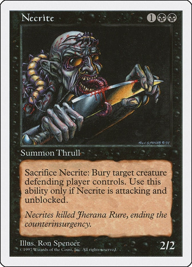 Image for Necrite [Fifth Edition] - Magic: The Gathering