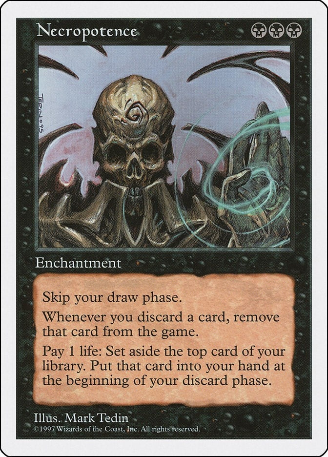 Image for Necropotence [Fifth Edition] - Magic: The Gathering