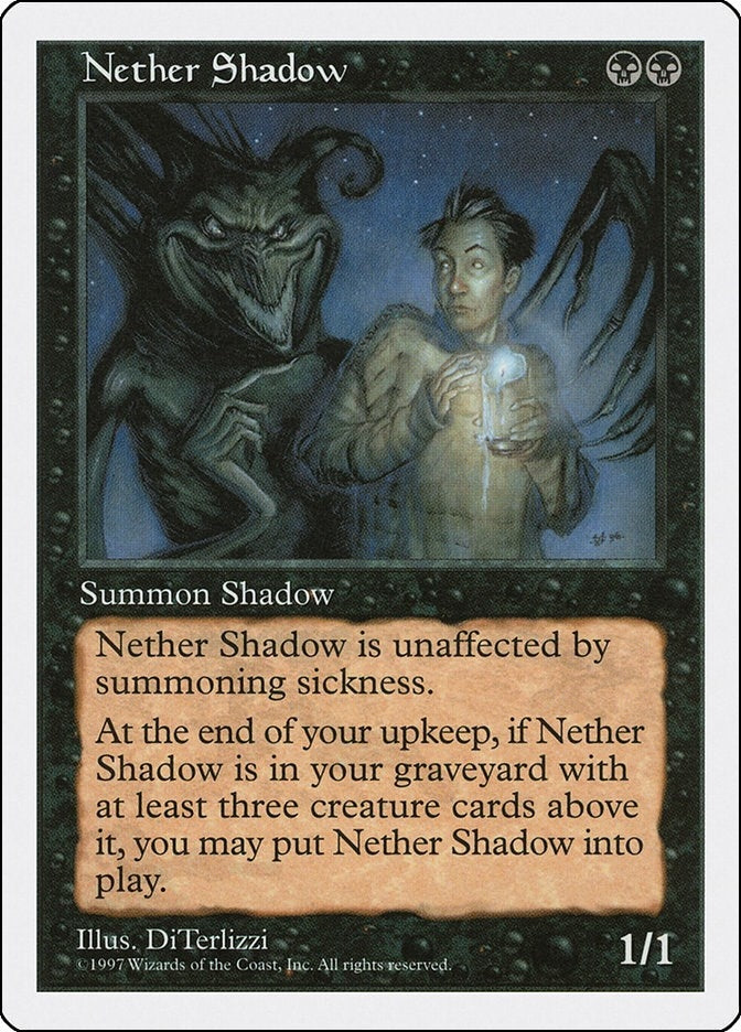 Image for Nether Shadow [Fifth Edition] - Magic: The Gathering