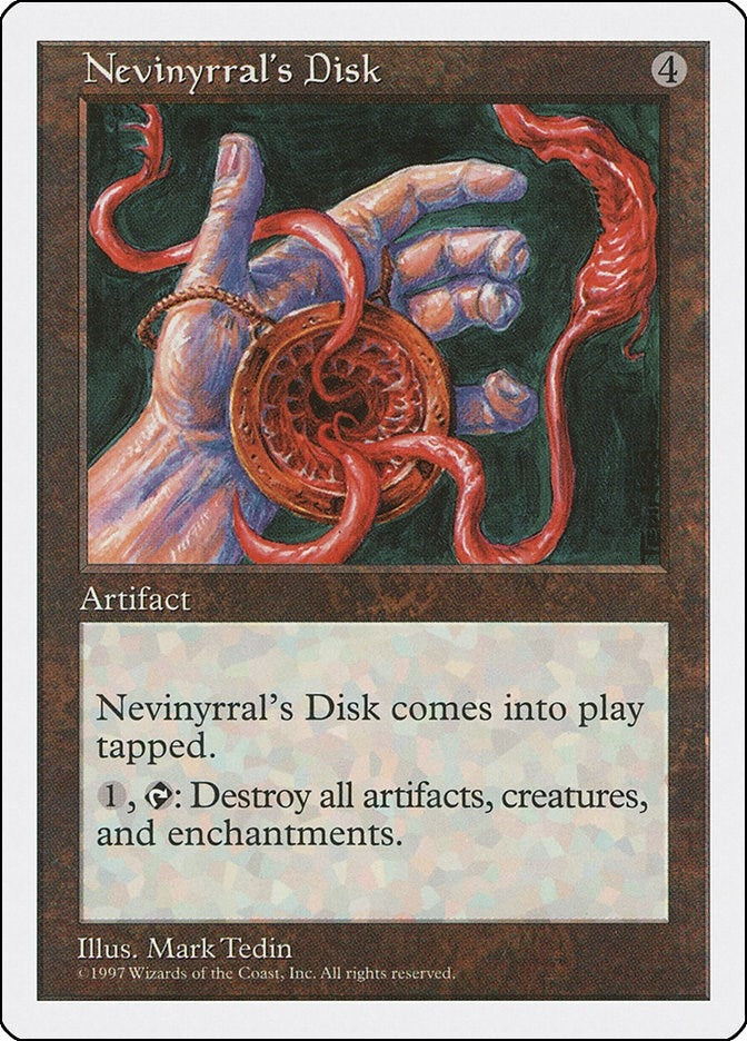 Image for Nevinyrral's Disk [Fifth Edition] - Magic: The Gathering