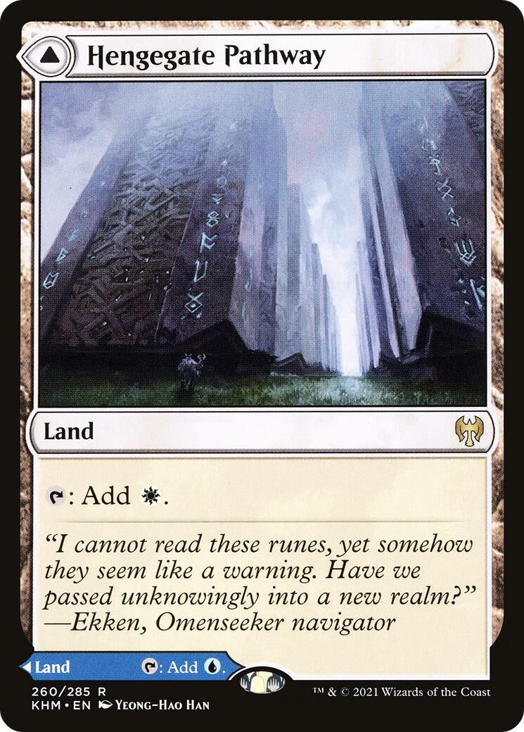 Image for Hengegate Pathway (260) [Kaldheim] - Magic: The Gathering