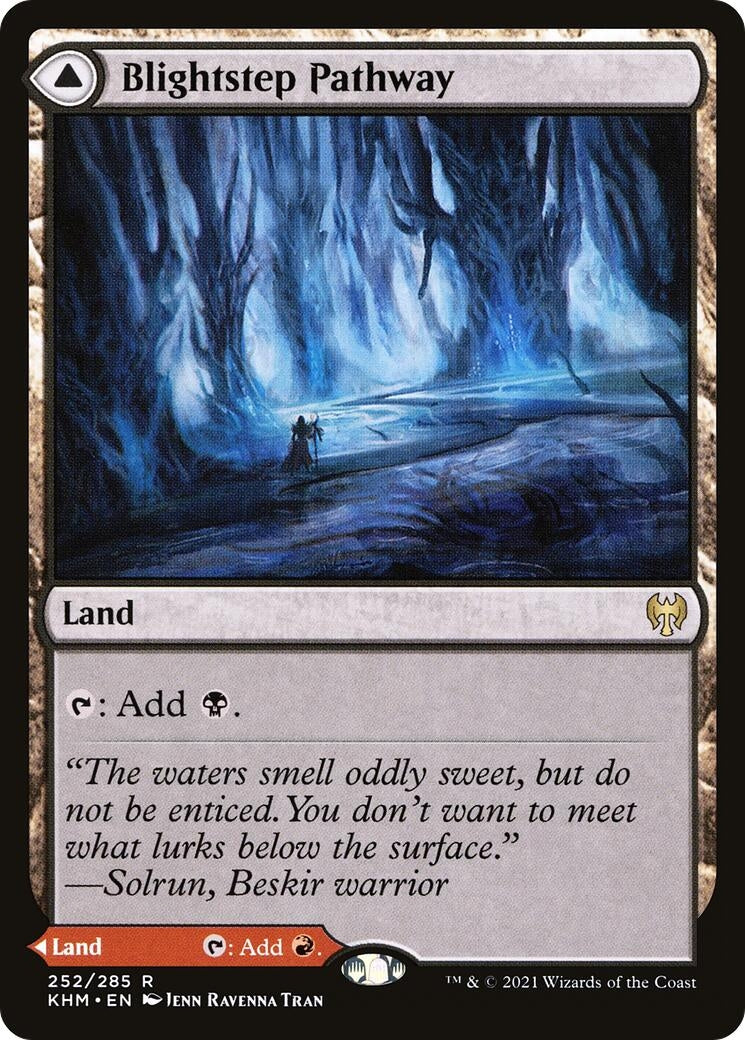 Image for Blightstep Pathway (252) [Kaldheim] - Magic: The Gathering