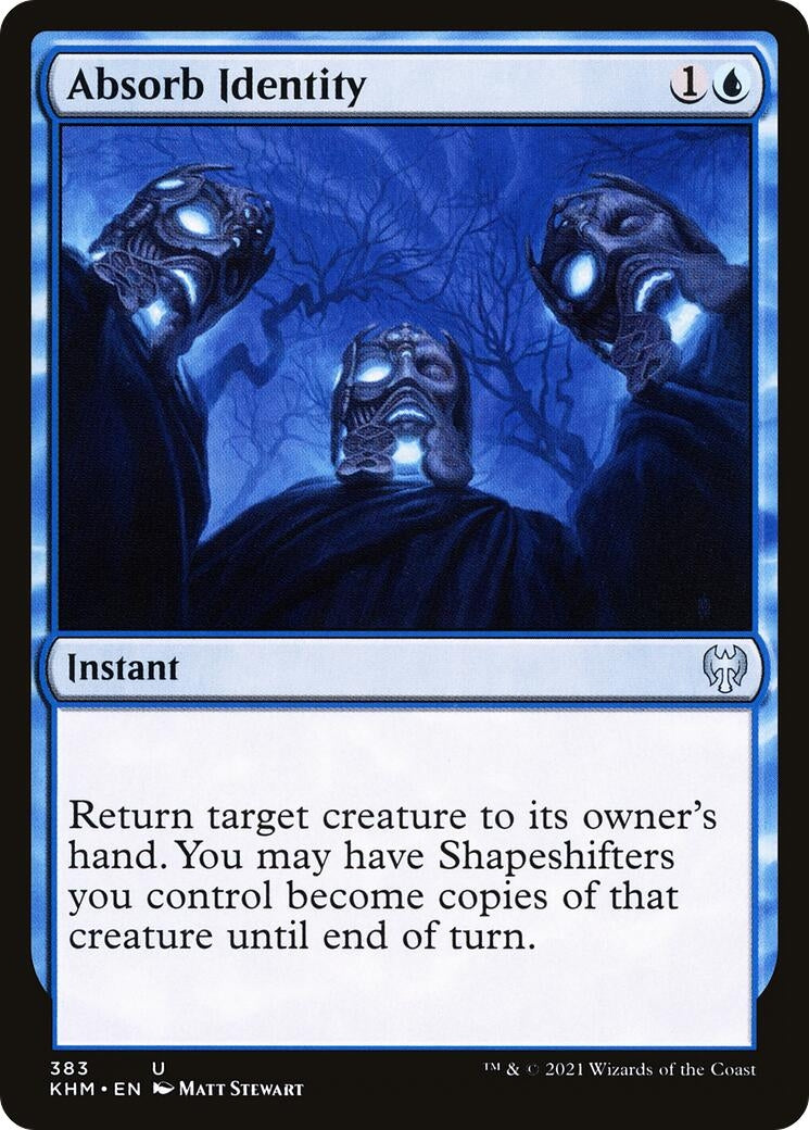 Image for Absorb Identity (383) [Kaldheim] - Magic: The Gathering
