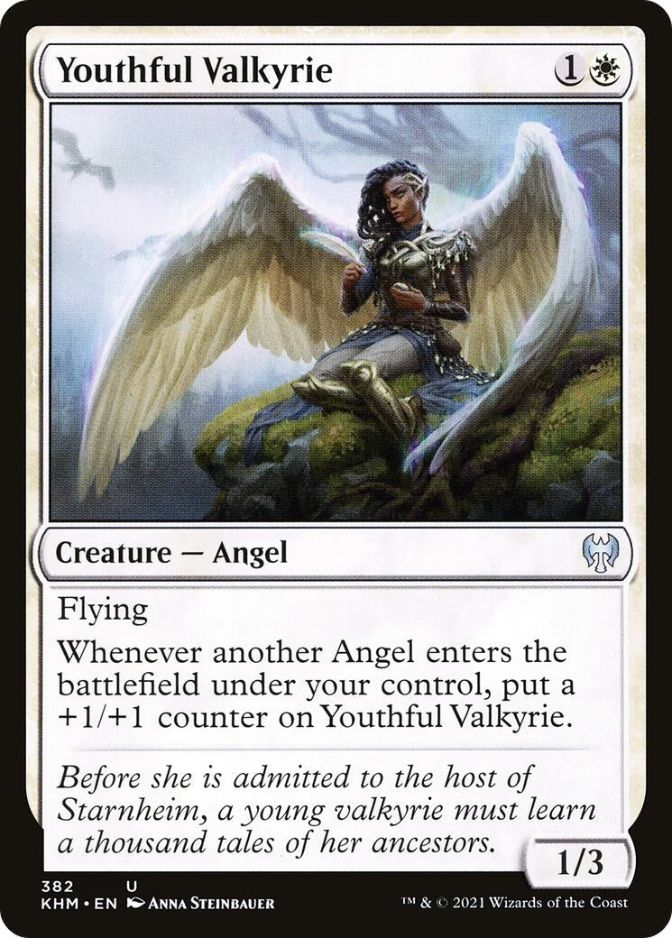 Image for Youthful Valkyrie (382) [Kaldheim] - Magic: The Gathering