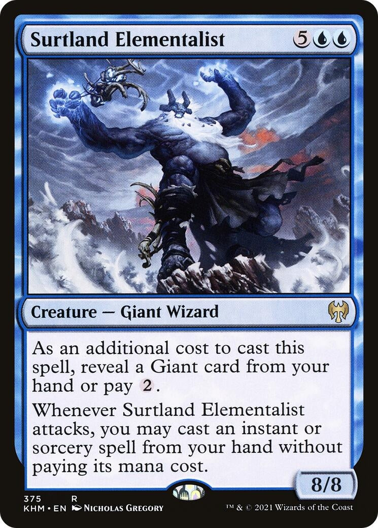Image for Surtland Elementalist (375) [Kaldheim] - Magic: The Gathering