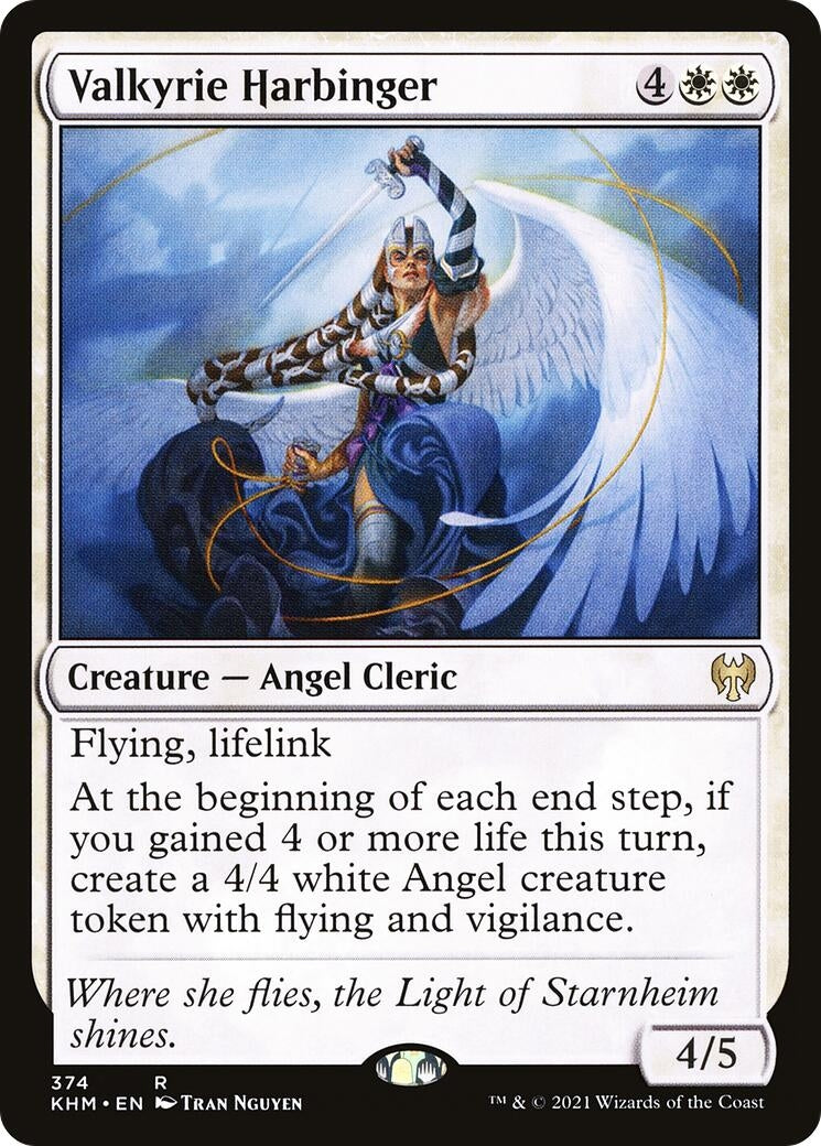 Image for Valkyrie Harbinger (374) [Kaldheim] - Magic: The Gathering