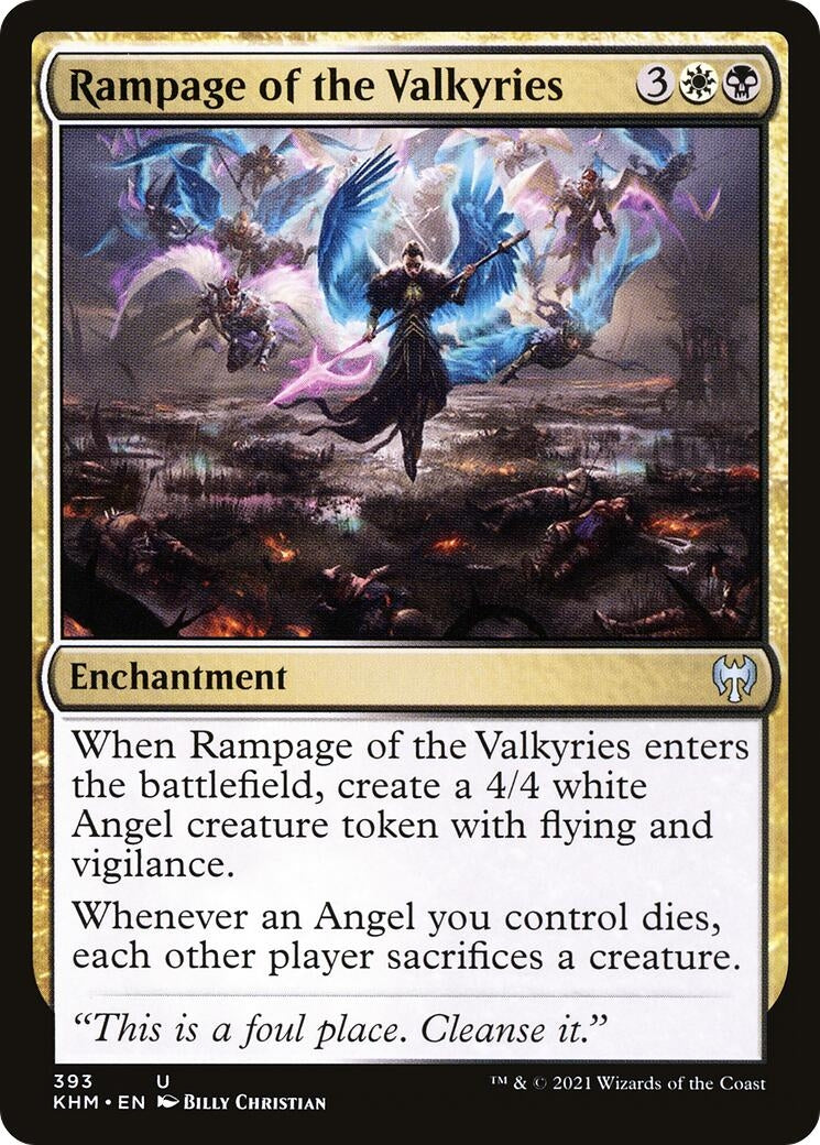 Image for Rampage of the Valkyries (393) [Kaldheim] - Magic: The Gathering