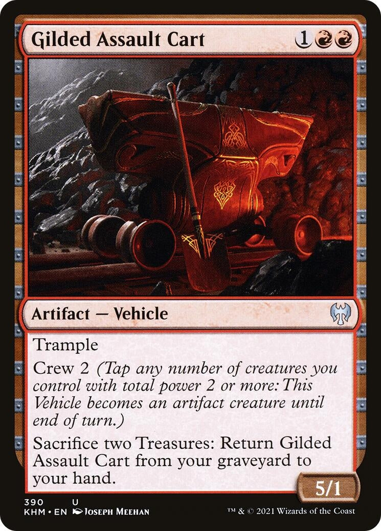 Image for Gilded Assault Cart (390) [Kaldheim] - Magic: The Gathering