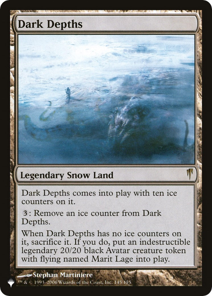 Image for Dark Depths (145/155) [The List Reprints] - Magic: The Gathering
