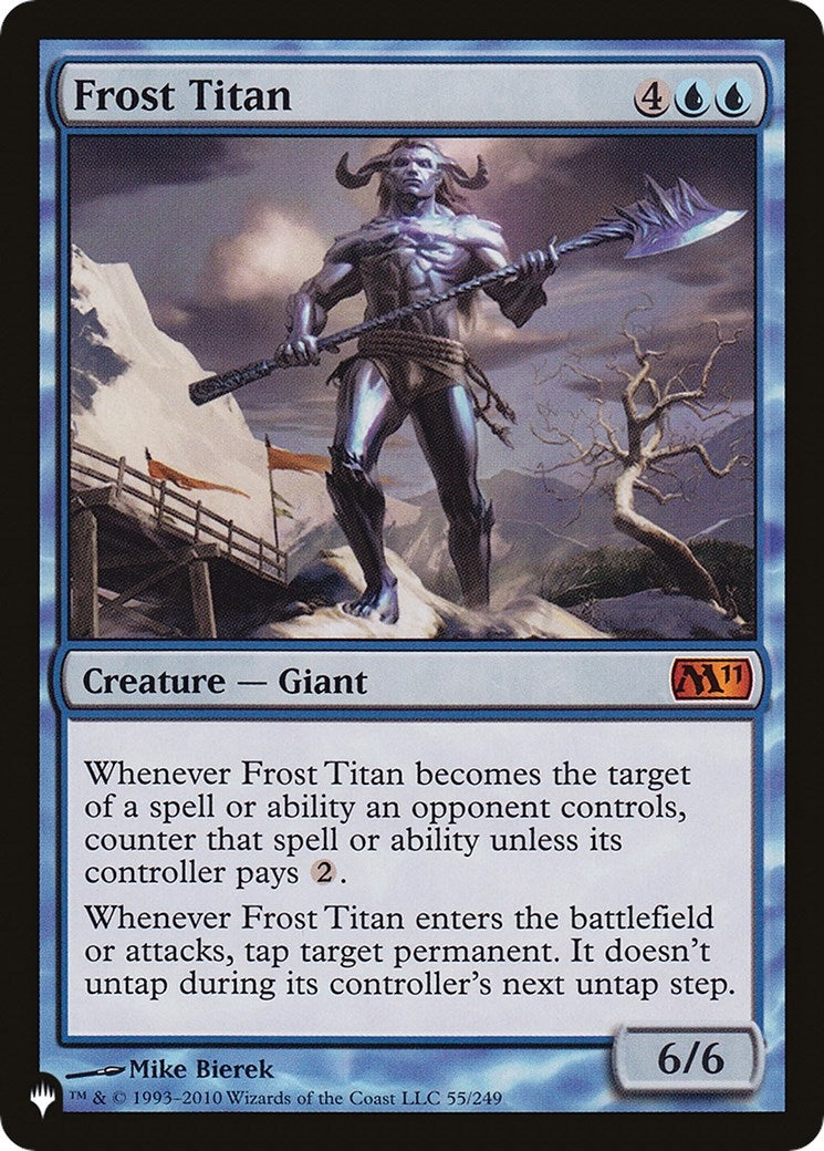 Image for Frost Titan (55/249) [The List Reprints] - Magic: The Gathering