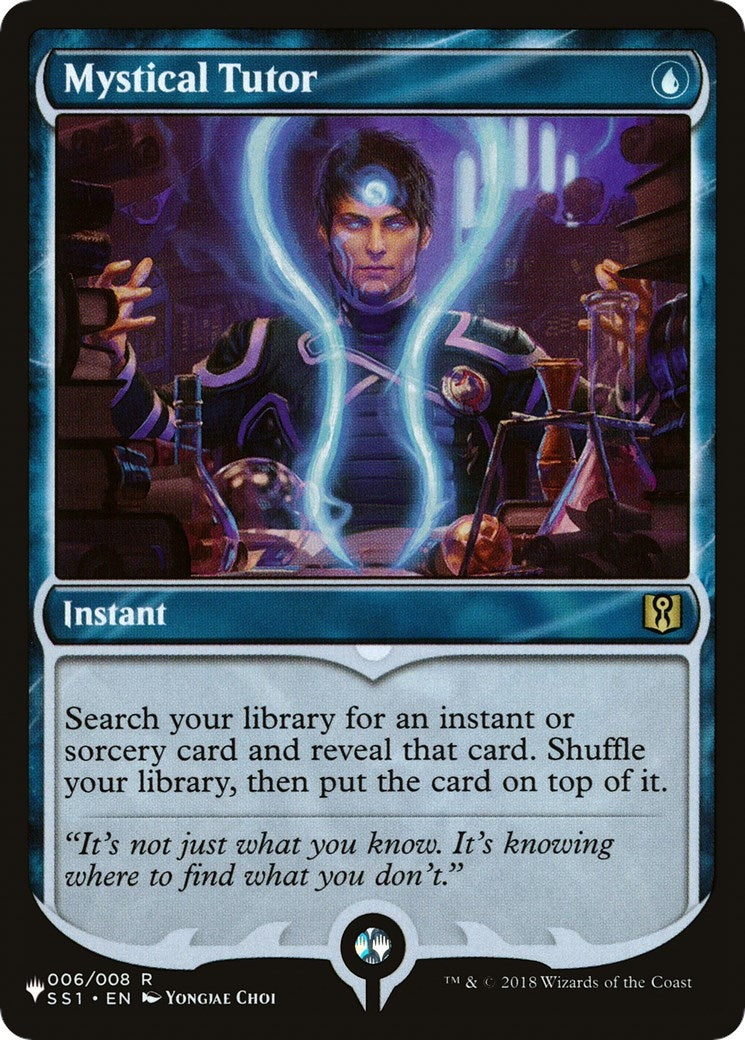 Image for Mystical Tutor (006/008) [The List Reprints] - Magic: The Gathering