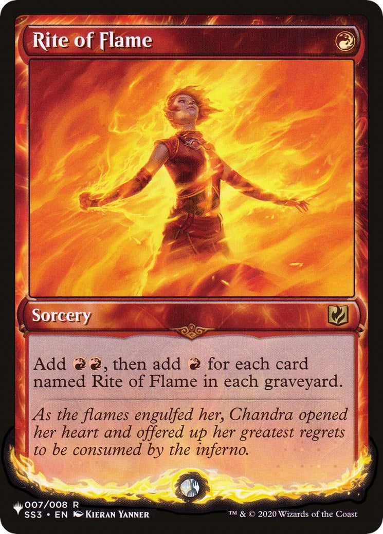 Image for Rite of Flame (007/008) [The List Reprints] - Magic: The Gathering