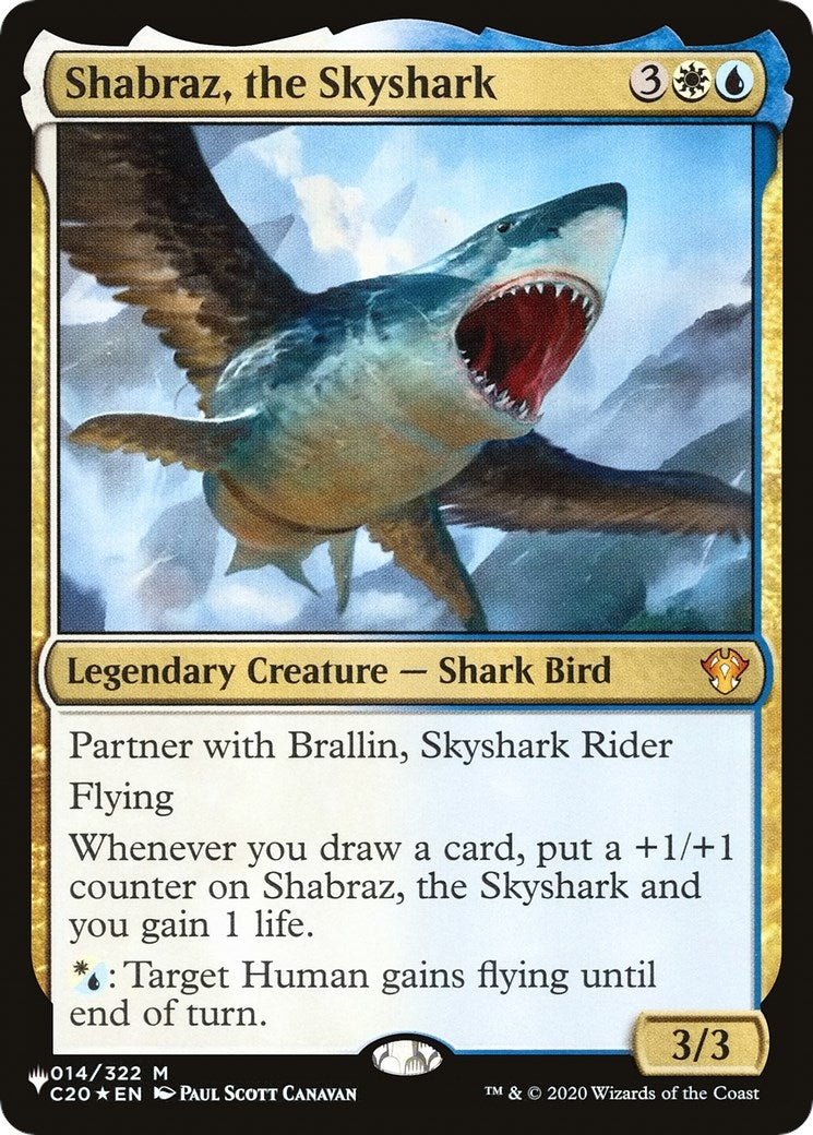 Image for Shabraz, the Skyshark (014/322) [The List Reprints] - Magic: The Gathering