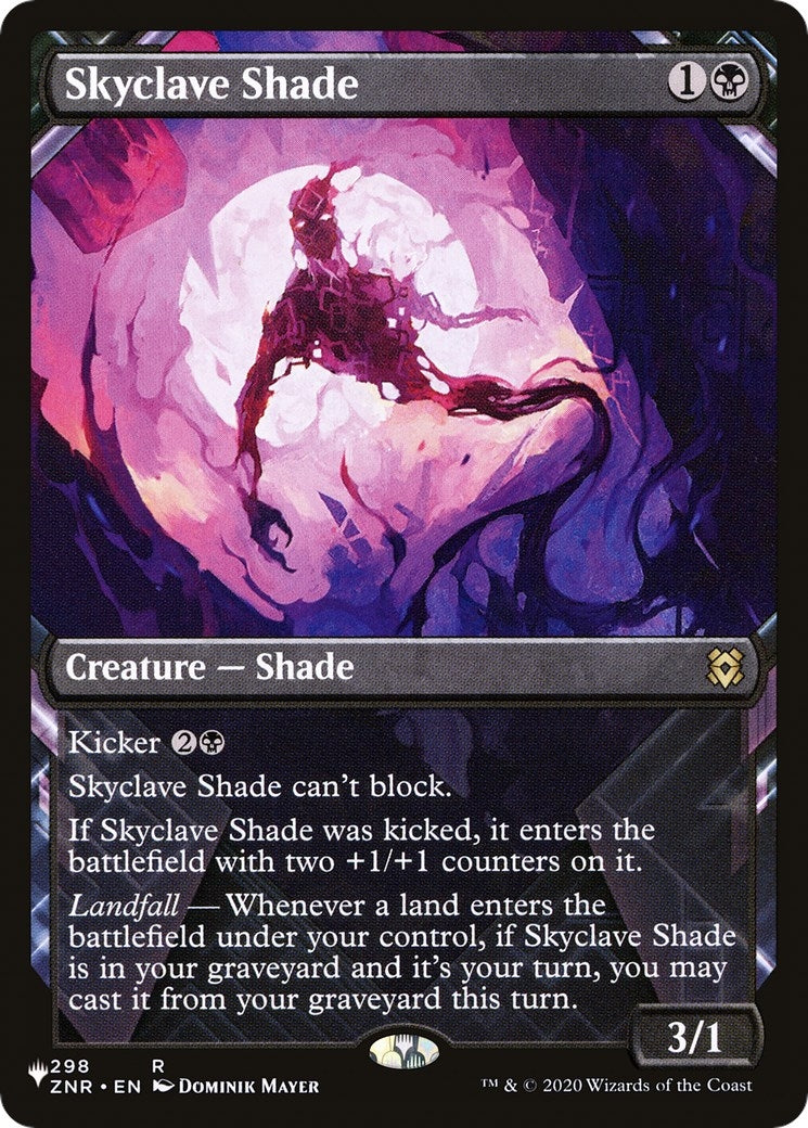 Image for Skyclave Shade (Showcase) (298/280) [The List Reprints] - Magic: The Gathering