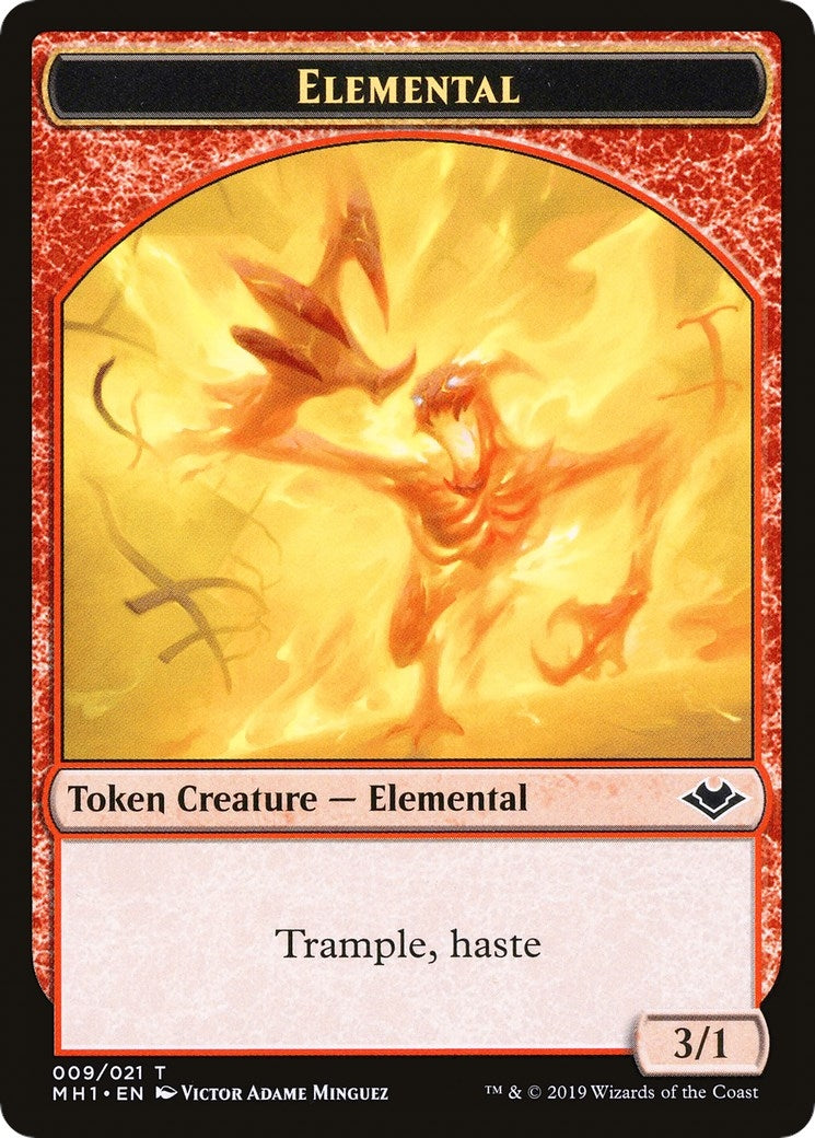 Image for Elemental (009) // Goblin Double-Sided Token (9 // 10) [Modern Horizons] - Magic: The Gathering