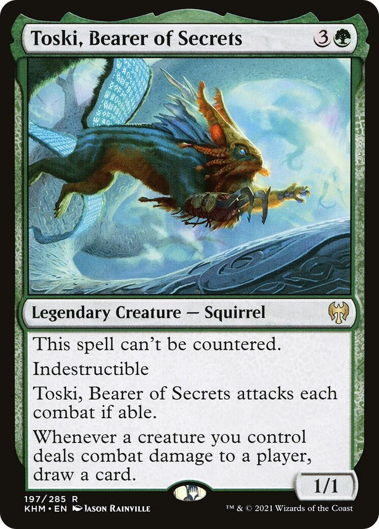 Image for Toski, Bearer of Secrets (197) [Kaldheim] - Magic: The Gathering