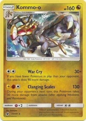 Image for Kommo-o - 77/111 (Cracked Ice Holo) (077/111) [Deck Exclusives] - Pokemon