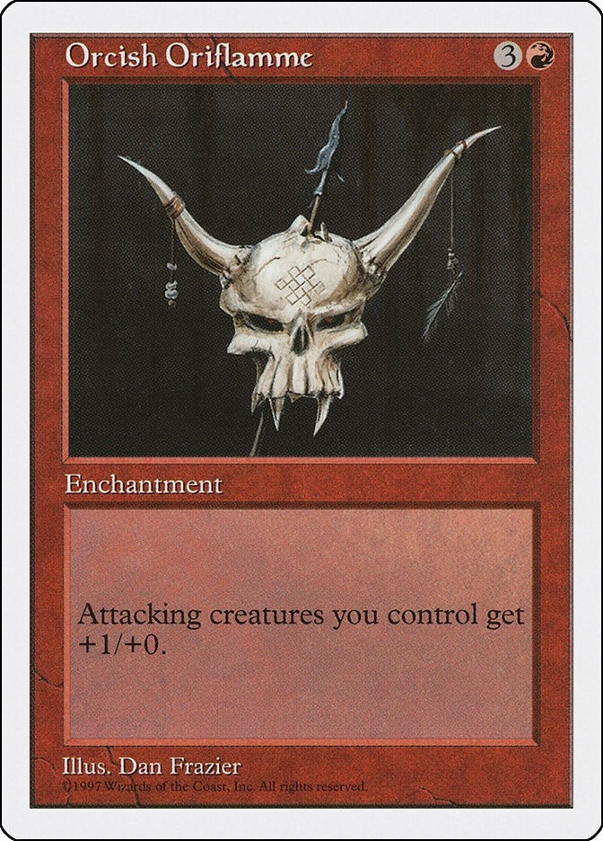 Image for Orcish Oriflamme [Fifth Edition] - Magic: The Gathering