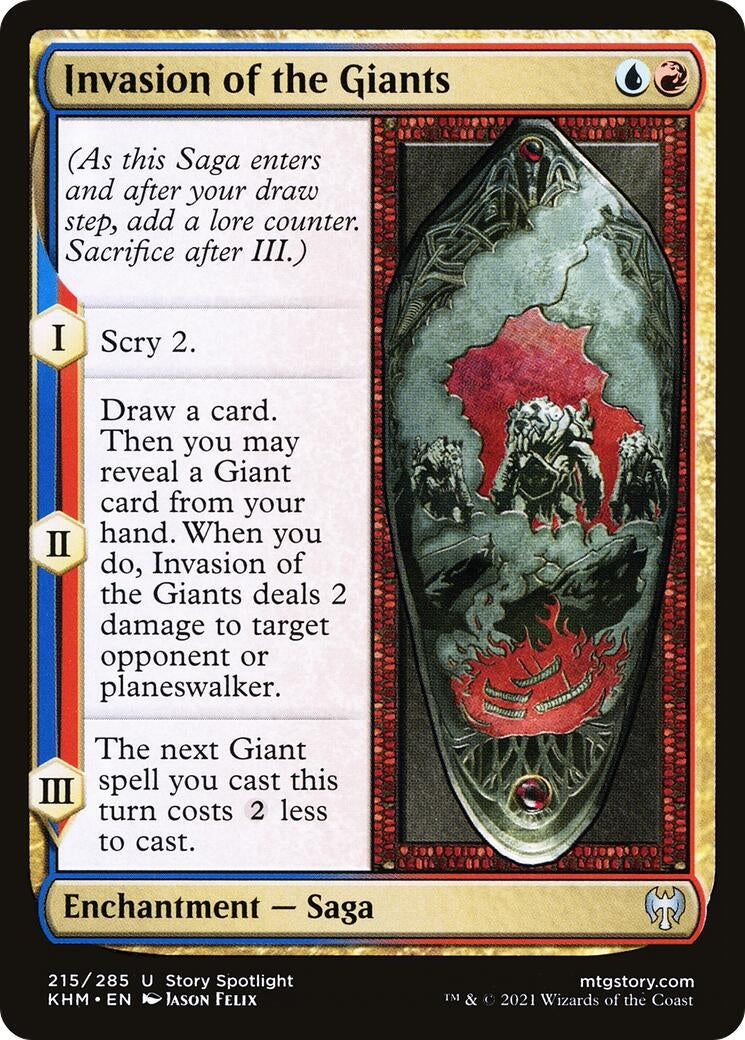 Image for Invasion of the Giants (215) [Kaldheim] - Magic: The Gathering