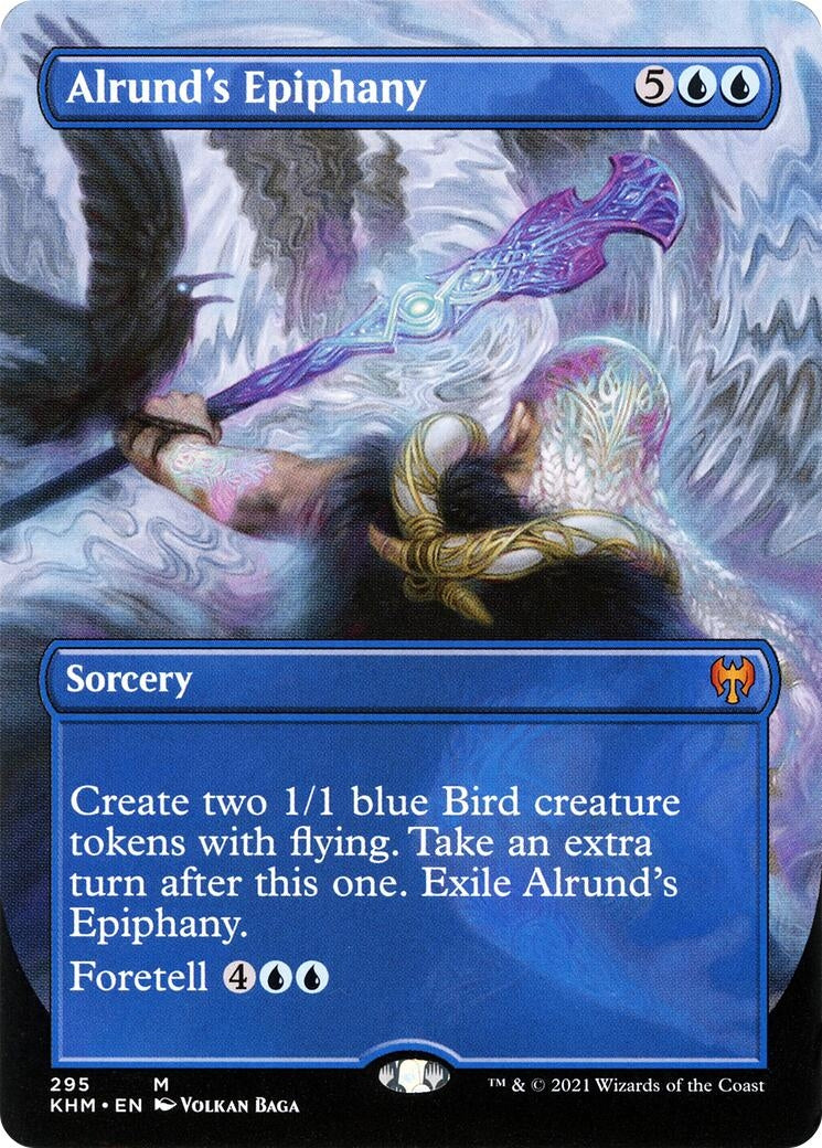 Image for Alrund's Epiphany (Borderless) (295) [Kaldheim] - Magic: The Gathering