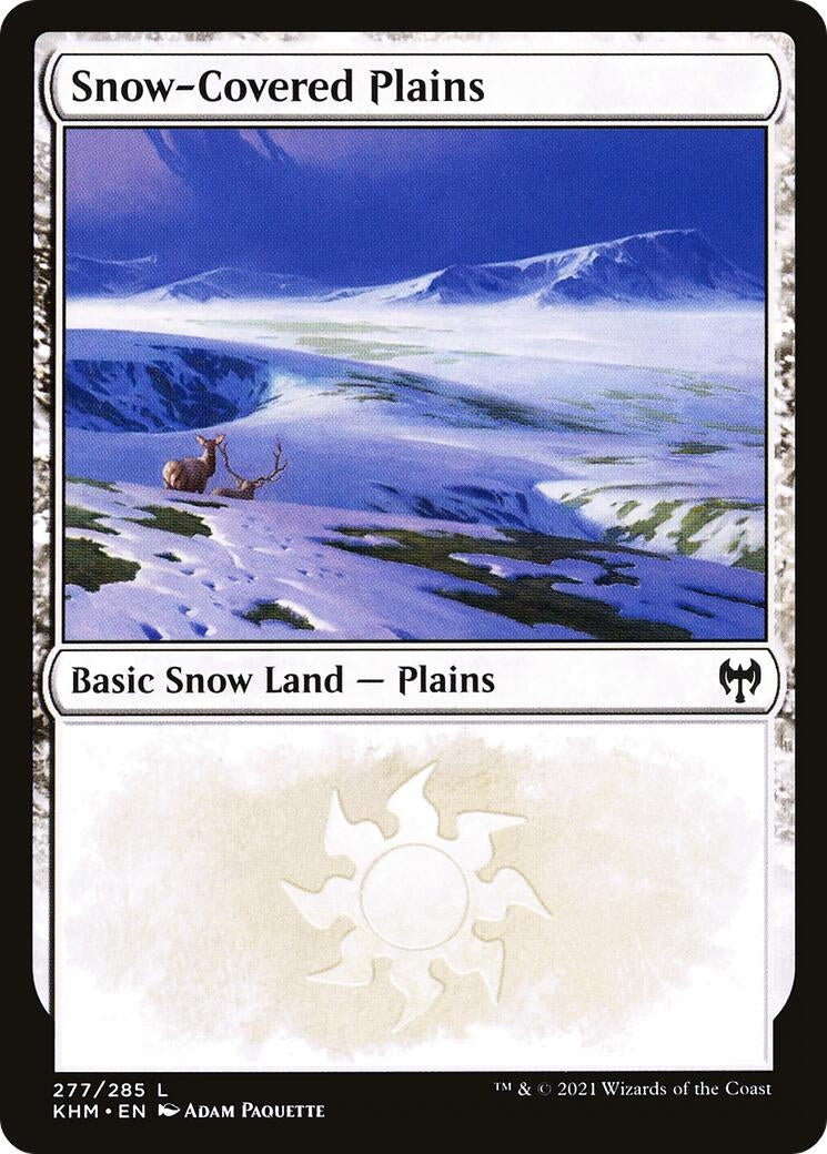 Image for Snow-Covered Plains (277) (277) [Kaldheim] - Magic: The Gathering