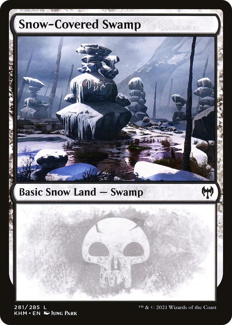 Image for Snow-Covered Swamp (281) (281) [Kaldheim] - Magic: The Gathering