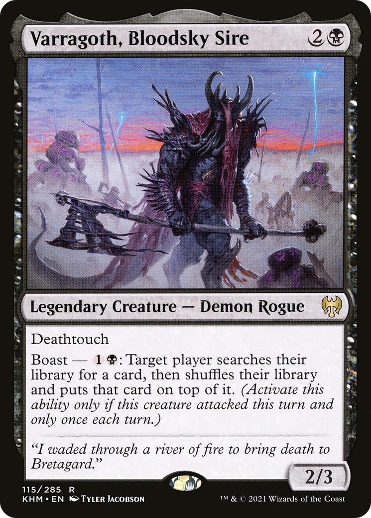 Image for Varragoth, Bloodsky Sire (115) [Kaldheim] - Magic: The Gathering
