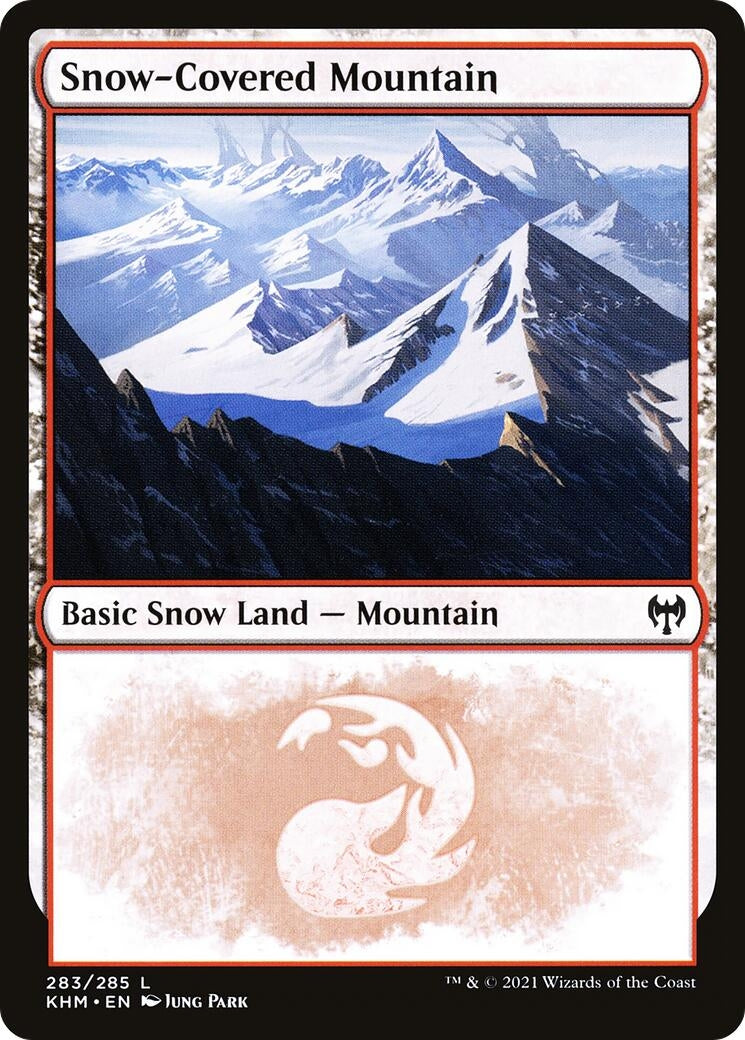 Image for Snow-Covered Mountain (283) (283) [Kaldheim] - Magic: The Gathering