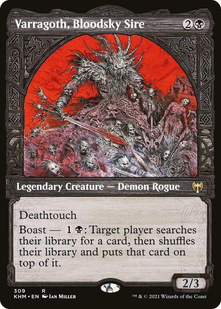 Image for Varragoth, Bloodsky Sire (Showcase) (309) [Kaldheim] - Magic: The Gathering