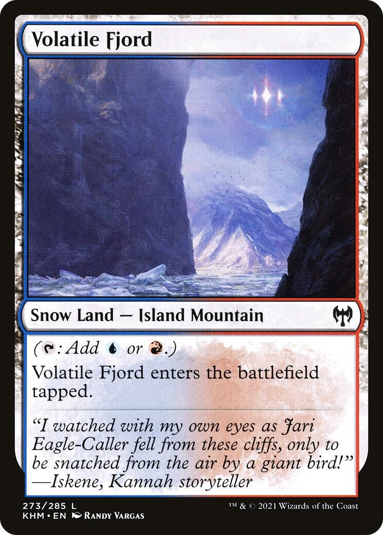 Image for Volatile Fjord (273) [Kaldheim] - Magic: The Gathering
