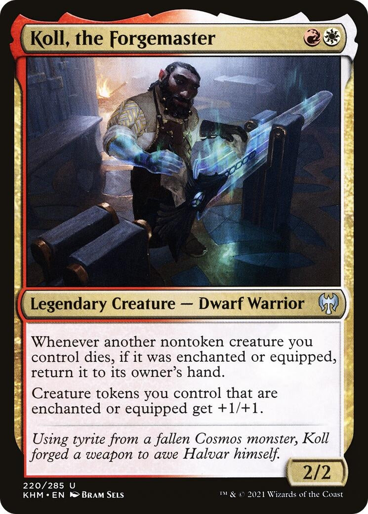 Image for Koll, the Forgemaster (220) [Kaldheim] - Magic: The Gathering