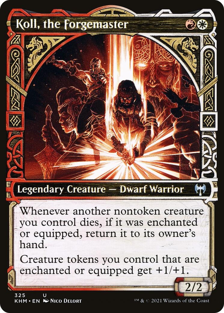 Image for Koll, the Forgemaster (Showcase) (325) [Kaldheim] - Magic: The Gathering
