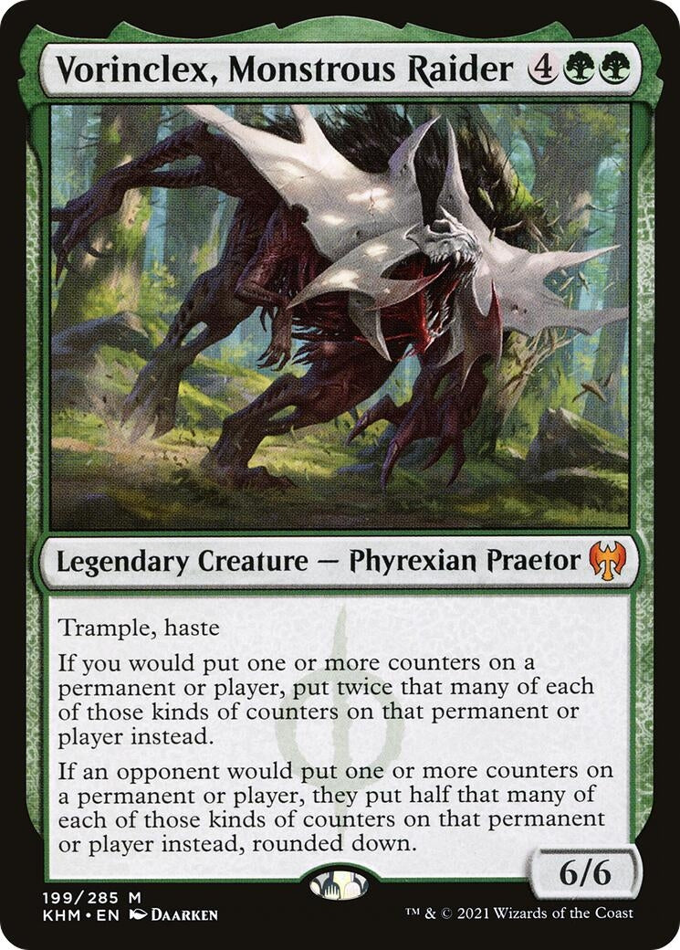 Image for Vorinclex, Monstrous Raider (199) [Kaldheim] - Magic: The Gathering