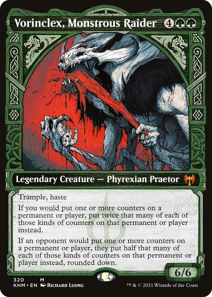 Image for Vorinclex, Monstrous Raider (Showcase) (320) [Kaldheim] - Magic: The Gathering