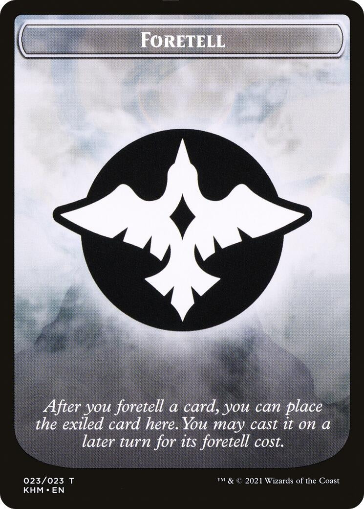 Image for Helper Card - Foretell (23) [Kaldheim] - Magic: The Gathering