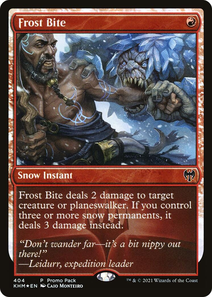 Image for Frost Bite (404) [Kaldheim] - Magic: The Gathering