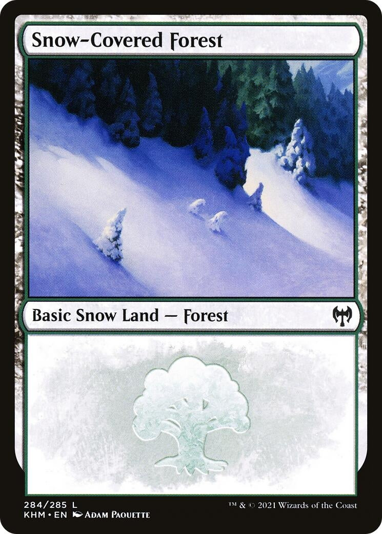Image for Snow-Covered Forest (284) (284) [Kaldheim] - Magic: The Gathering