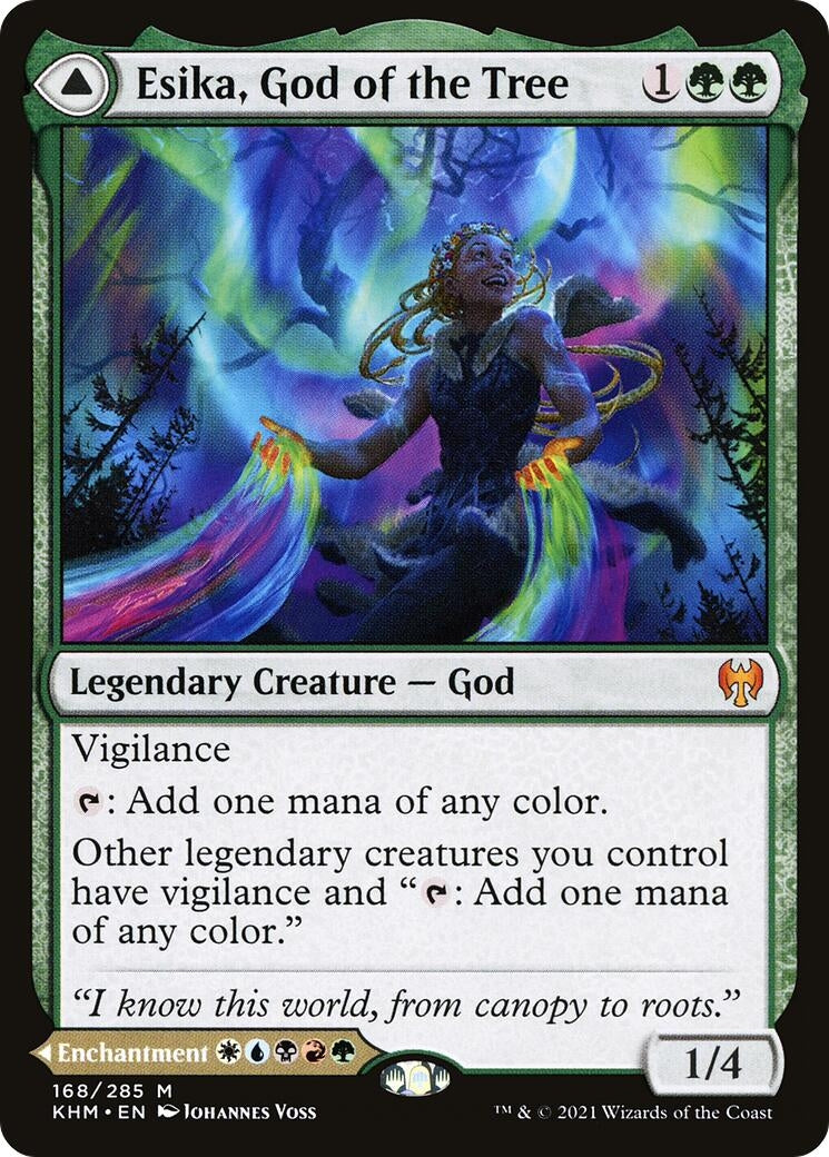 Image for Esika, God of the Tree (168) [Kaldheim] - Magic: The Gathering