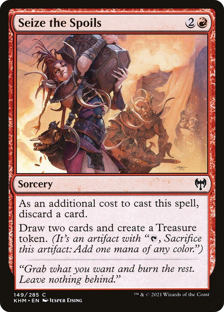 Image for Seize the Spoils (149) [Kaldheim] - Magic: The Gathering