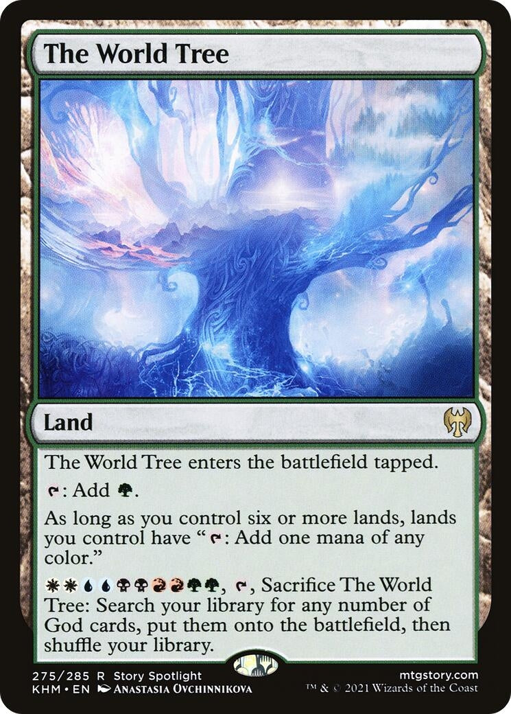 Image for The World Tree (275) [Kaldheim] - Magic: The Gathering