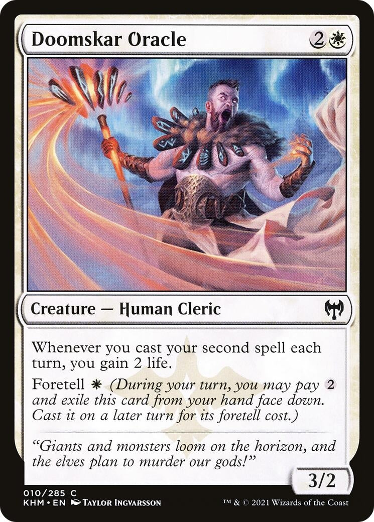 Image for Doomskar Oracle (10) [Kaldheim] - Magic: The Gathering