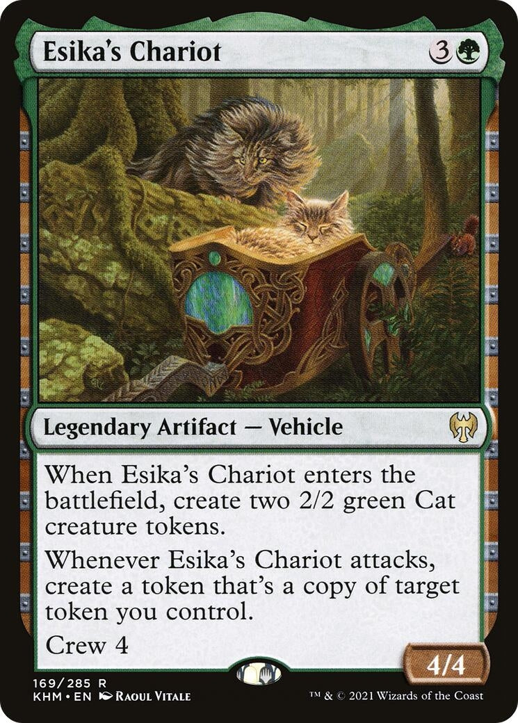 Image for Esika's Chariot (169) [Kaldheim] - Magic: The Gathering